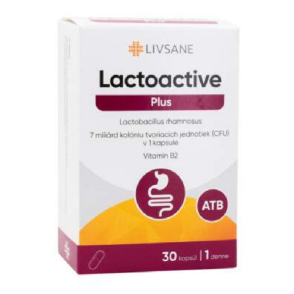 LIVSANE Lactoactive Boulardii probiotiká 30cps