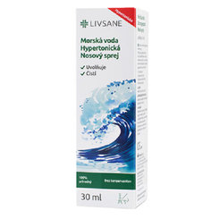 LIVSANE Morská voda hypertonická nosový sprej 30ml