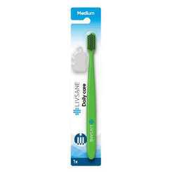 LIVSANE Zubná kefka Daily care Medium