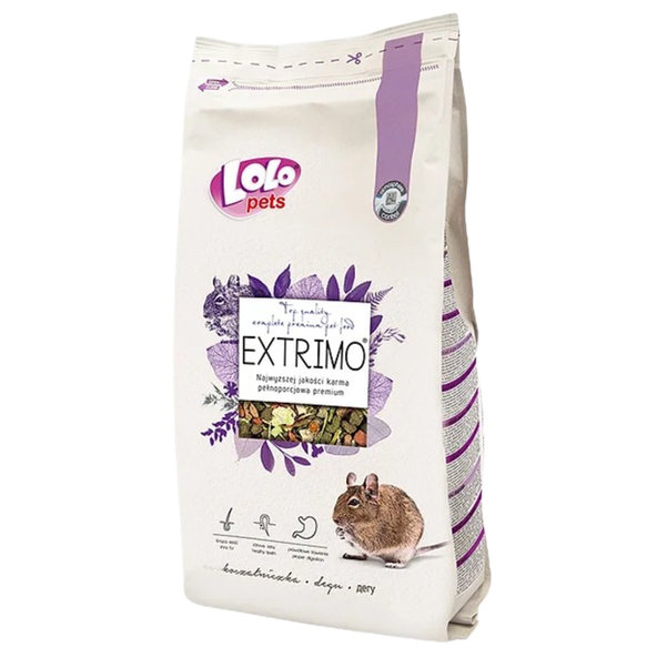 LOLOPETS EXTRIMO krmivo pre činčily 750g