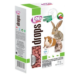 LOLOPETS cukríky pre hlodavce - lesné ovocie 75g