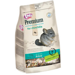 LOLOPETS prémiové krmivo pre činčily 750g