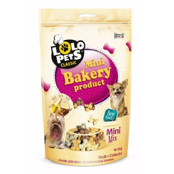 LOLOPETS sušienky pre psy - mini kosti 350g