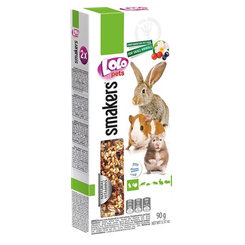LOLOPETS tyčinka pre králiky a hlodavce, lesné plody 2ks/90g