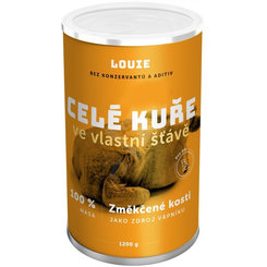 LOUIE konzerva pre psov celé kura 1200 g
