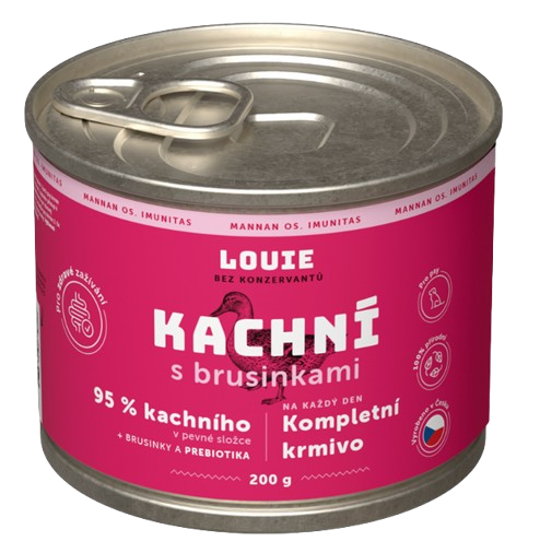 E-shop Louie Dog Kačacie s brusnicami 200 g