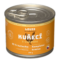 LOUIE konzerva pre psov kuracie s cuketou 200 g