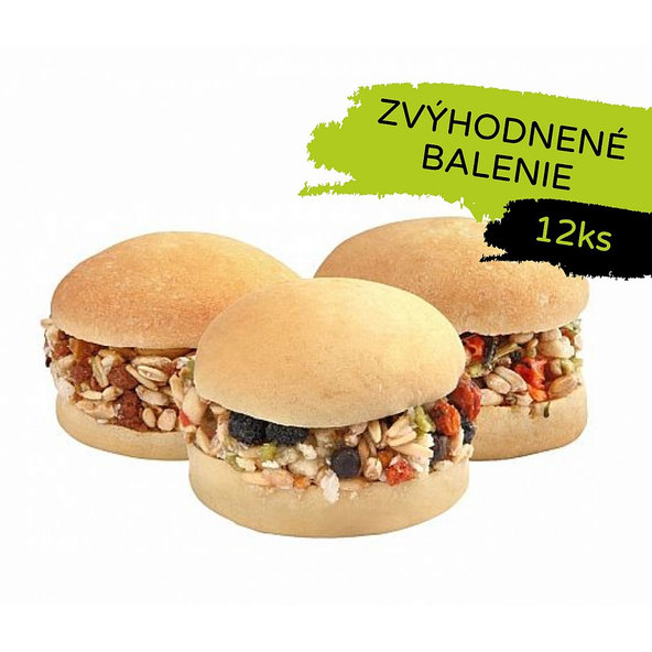 LO Hamburger pre hlodavce 50g - mix 12ks