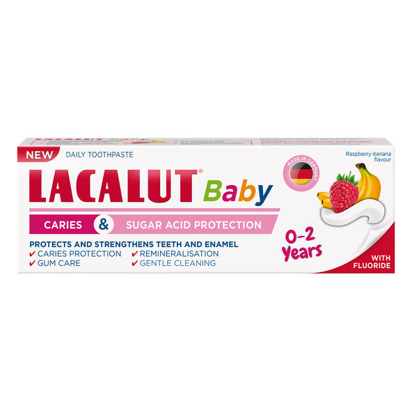 Lacalut Baby zubná pasta 0-2 roky 55 ml