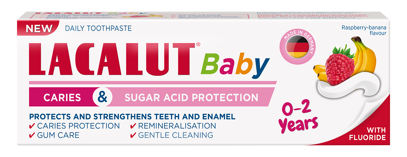 Lacalut Baby zubná pasta 0-2 roky 55 ml kúpite na Najlekaren.eu