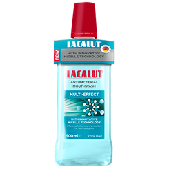 Lacalut Multi Effect micelárna ústna voda 500 ml