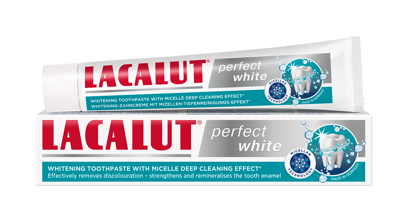 Lacalut Perfect White zubná pasta s micelárnym účinkom 75 ml kúpite na Najlekaren.eu