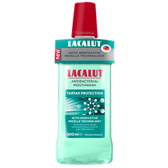 Lacalut Tartar Protection micelárna ústna voda 500 ml