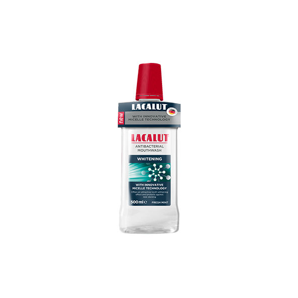 Lacalut Whitening micelárna ústna voda 500 ml