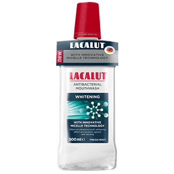 Lacalut Whitening micelárna ústna voda 500 ml