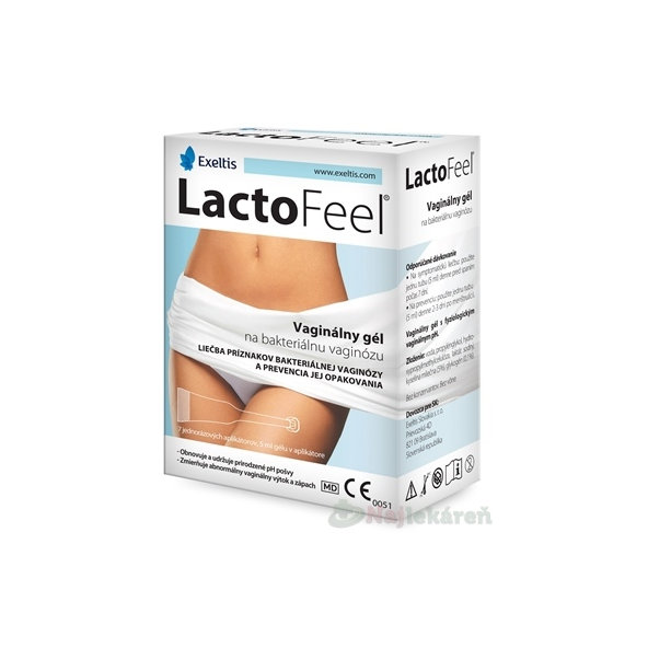 LactoFeel vaginálny gél 7x5ml