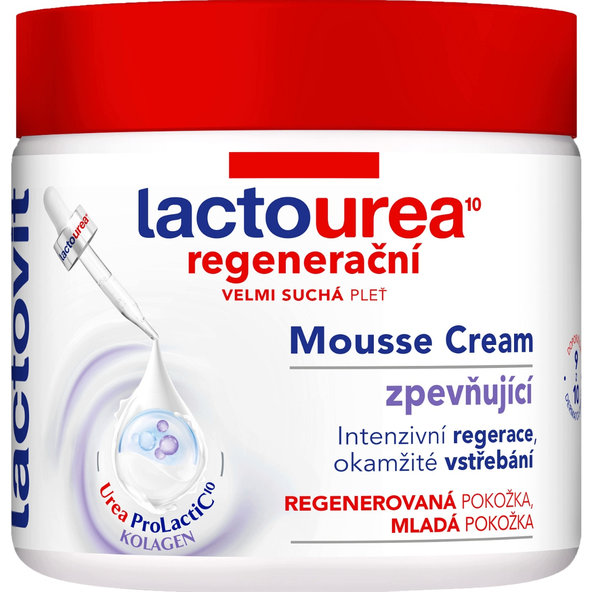 Lactovit LactoUrea Mousse Cream spevňujúci 400 ml
