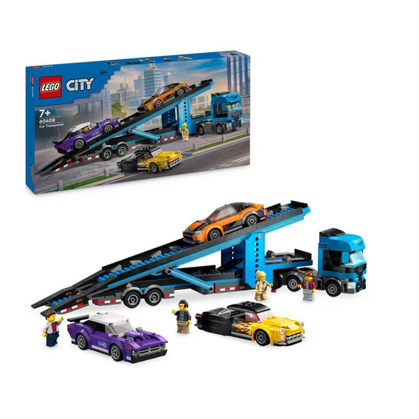 LEGO City Kamión na prepravu áut so športiakmi 60408
