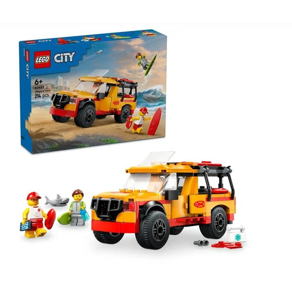 LEGO City Záchranné auto pre plavčíka 60453