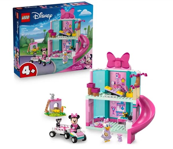 LEGO Disney Minnie a hotel pre domácich miláčikov 43274