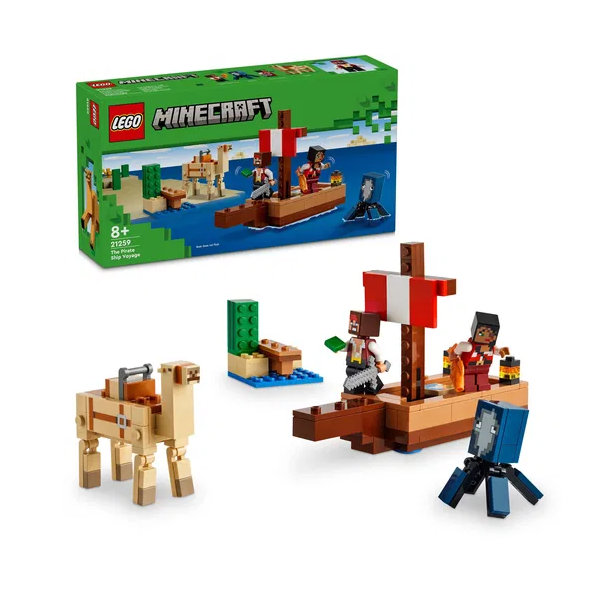 LEGO Minecraft Plavba na pirátskej lodi 21259