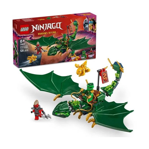 LEGO Ninjago Lloydov zelený lesný drak 71829