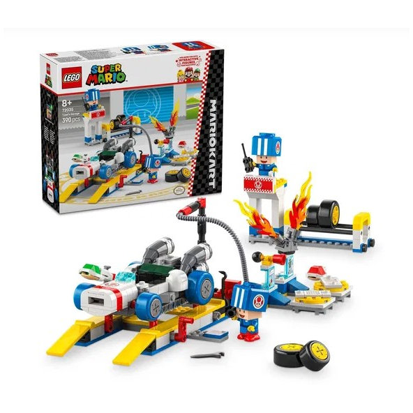 LEGO Super Mario: Mario Kart-Toad a jeho garáž 72035