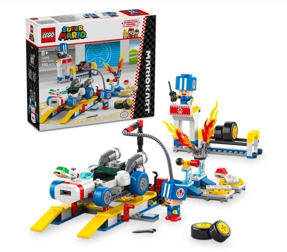 LEGO® Super Mario™ 72035 Mario Kart™ – Toad a jeho garáž