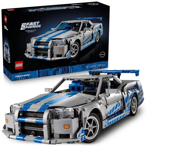 LEGO Technic 2 Fast 2 Furious Auto Nissan Skyline GT-R (R34) 42210