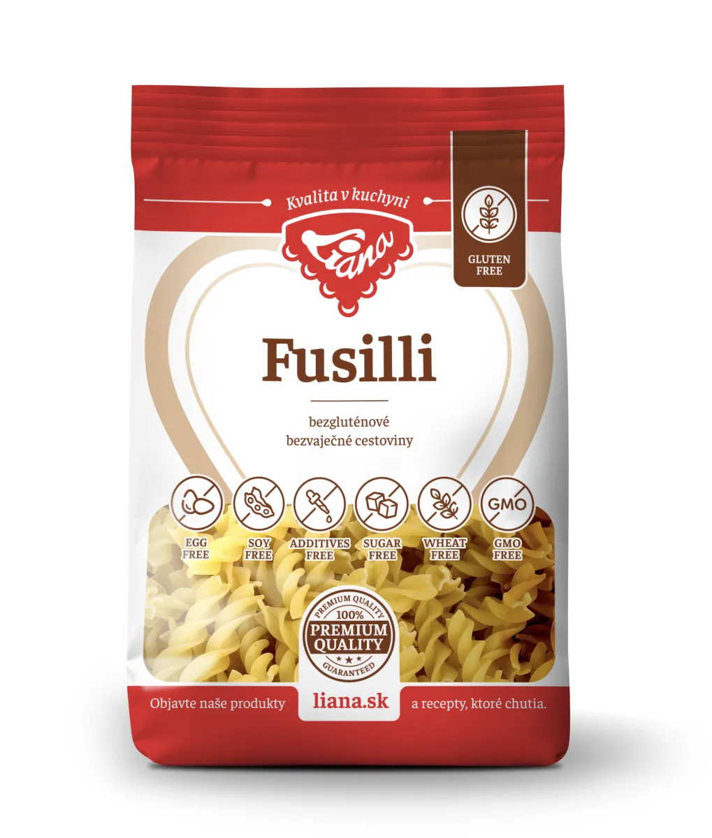 Liana Fusilli cestoviny bezgluténové 200 g