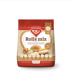 Liana Rolls mix bezgluténová zmes na rožky a pečivo 500 g