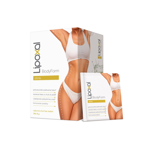 Lipoxal BodyForm Drink na chudnutie 30×8g