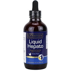 Liquid Hepato original flavour kvapky na podporu funkcie pečene pre psy a mačky 120ml
