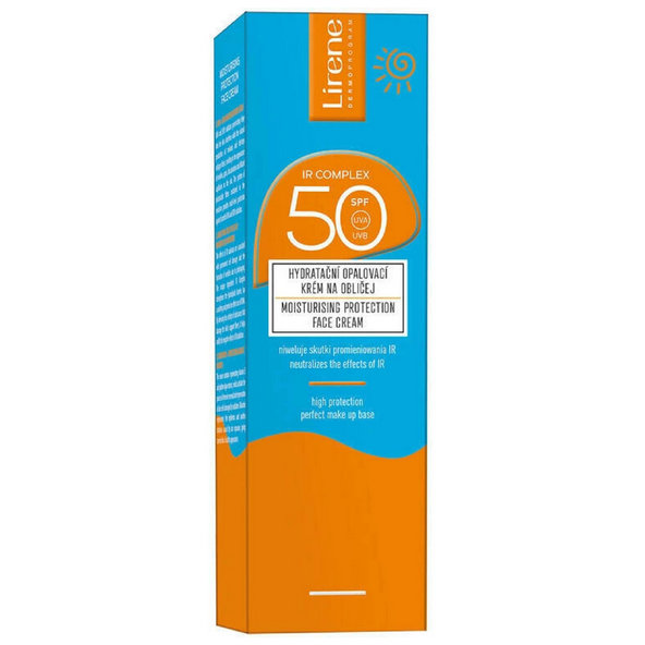 Lirene SUN Hydratačný krém na tvár SPF 50+ na opaľovanie 40ml