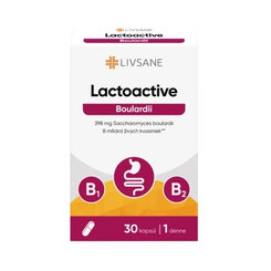LIVSANE Lactoactive Boulardii probiotiká 30cps