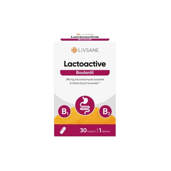 LIVSANE Lactoactive Boulardii probiotiká 30cps
