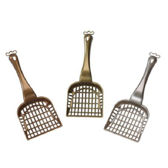 Lopatka EBI+ štandardná na podstielku pre mačky M - 26x10,5CM (väčšie otvory)