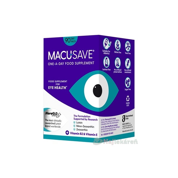 MACU-SAVE výživový doplnok s luteínom 90cps