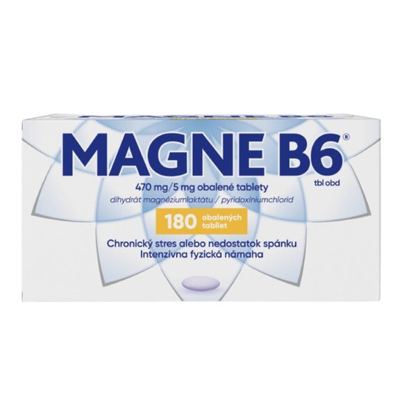 MAGNE B6 470 mg/5 mg 180 tabliet