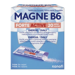 MAGNE B6 FORTE ACTIVE 150 mg 20 vreciek