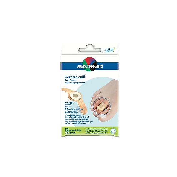 MASTER AID Foot Care Náplasti 71x22 mm 12 ks