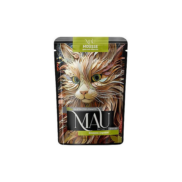 MAU Mousse kapsička divina s lesnými čučoriedkami 85 g