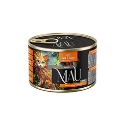 MAU Paté & Fillet Junior konzerva s kačacím, mangom a šípkami 185 g