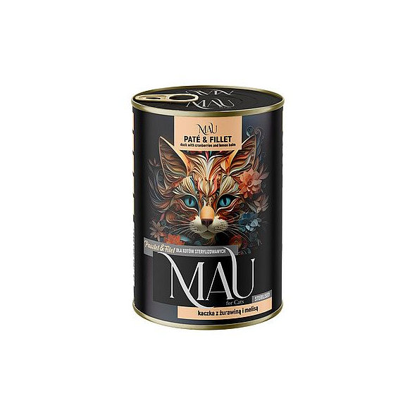 MAU Paté & Fillet konzerva s kačacím, brusnicami a medovkou 400 g