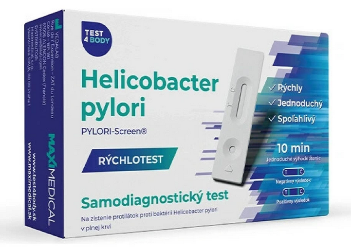 Test4Body Helicobacter pylori samodiagnostický rychlotest z krve
