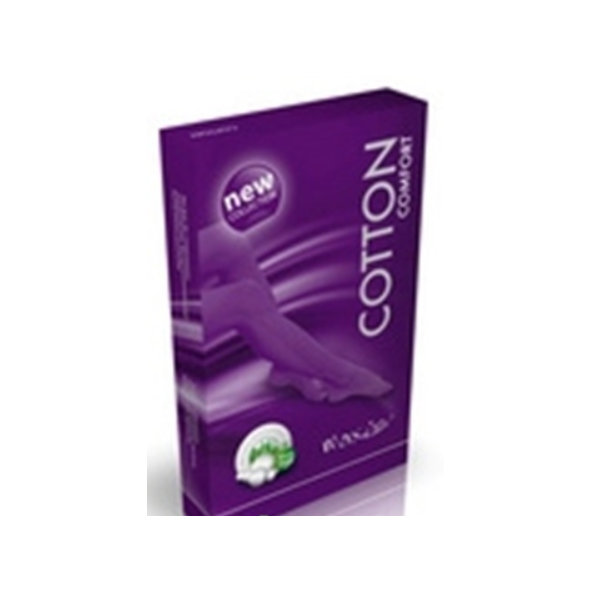 MAXIS COMFORT COTTON STEHENNÉ PANČUCHY veľkosť 6 krátke bez špice s lemom bronz 1 pár