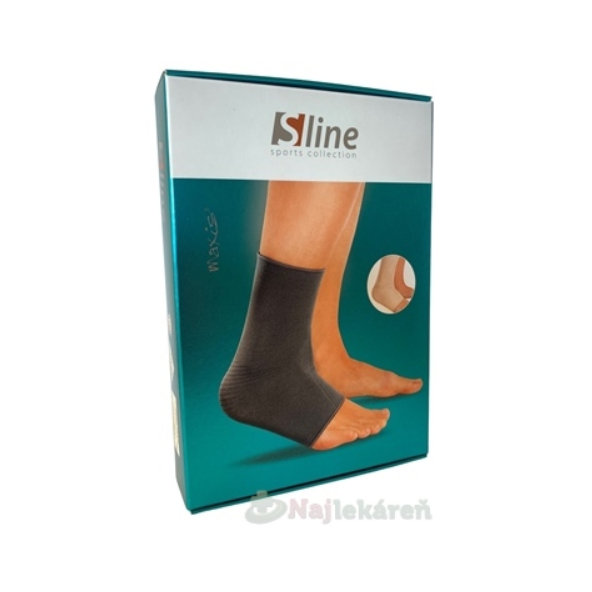 MAXIS S line Kompresný návlek na členok veľkosť 3 šedá 1ks