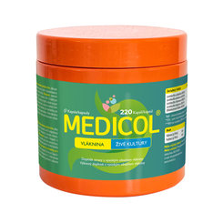 MEDICOL - vláknina a živé kultúry proti zápche 220 kapsúl
