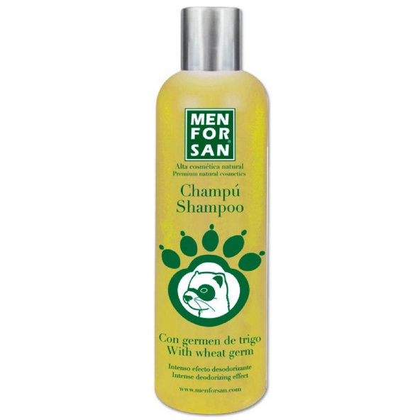 MEN FOR SAN šampón s pšeničnými klíčkami pre fretky 300ml