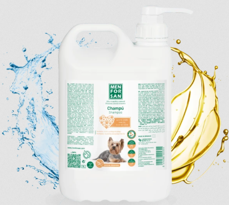 MEN FOR SAN šampón s norkovým olejom pre psy 5000ml